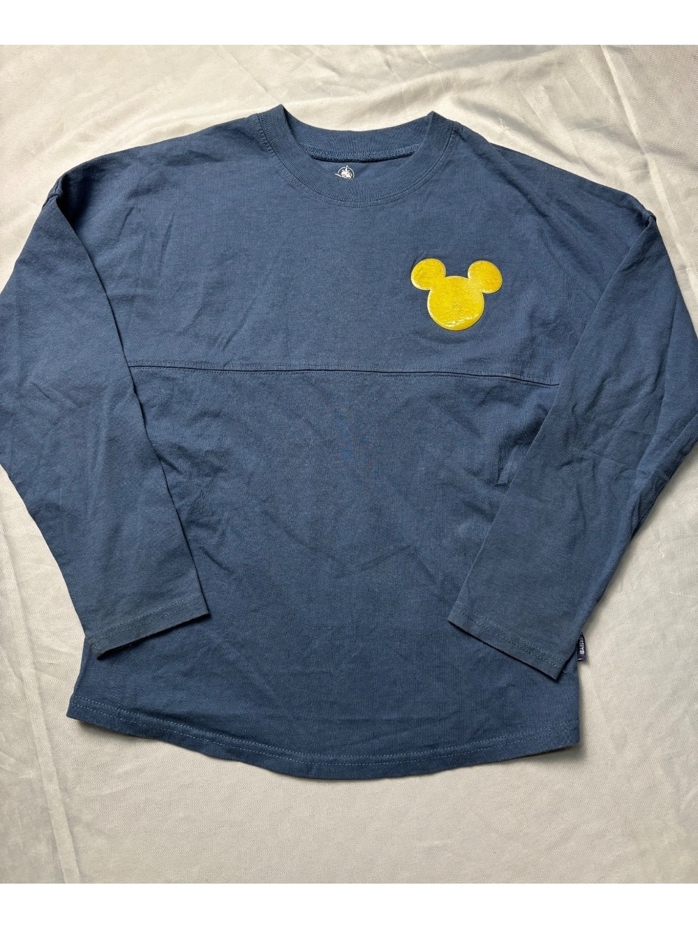 Spirit Jersey Disney Mickey Mouse Blue Long Sleeve Shirt US